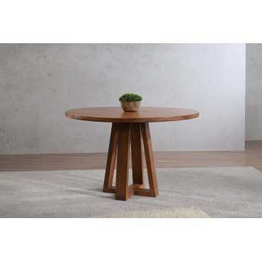 SOLID RUBBERWOOD TABLE