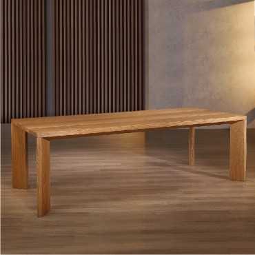 SOLID NORTH AMERICAN WHITE OAK DINING TABLE